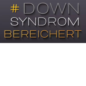 Logo der Initiative Down-Syndrom bereichert